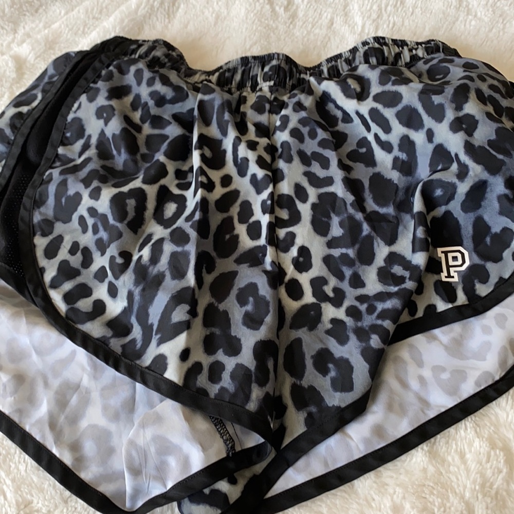 Pink cheetah shorts